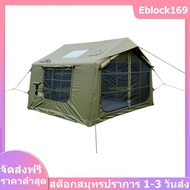 420D Oxford 3-5 People Inflatable Tent with Pump Inflatable Camping Tent Easy Setup Blow Up Tents fo