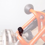 TRIGO Bike Tail Reflector Mount Rear Camera Light Bracket Holder fit for Fnhon Gust Blast P8 D8 Brompton Pikes 3Sixty Folding Bike Accessories