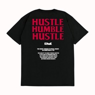 KRMK T-Shirt Unisex Distro Shirt HUSTLE HUMBLE HUSTLE Streetwear Image
