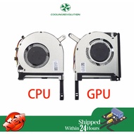 Laptop CPU GPU Cooling Fan For ASUS TUF FX86 FX86FE FX86SM FX95G FX95D FX96G FX705G FX705GM