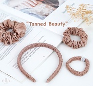 Ella Silk - ยางรัดผมผ้าไหมมัลเบอร์รี่ - ไซส์เล็ก Ella Mulberry Silk Scrunchies – Mini (1piece)