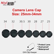 Camera Lens Cap 25mm 27mm 28mm 30mm 30.5mm 32mm 34mm Rear Lens Cap for Olympus Panasonic Canon Sony Nikon Pentax