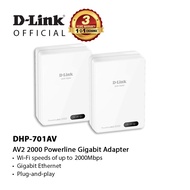 D-Link KIT Powerline AV2 2000 HD Gigabit Starter Kit DHP-701AV