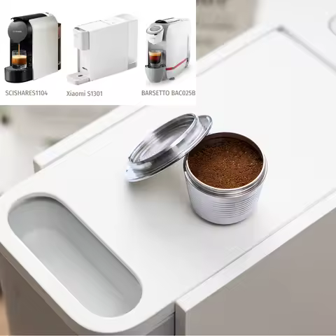 Reusable Coffee Capsule For XIAOMI /SCISHARE Machine Stainless Steel Espresso New Metal Capsule Pod 