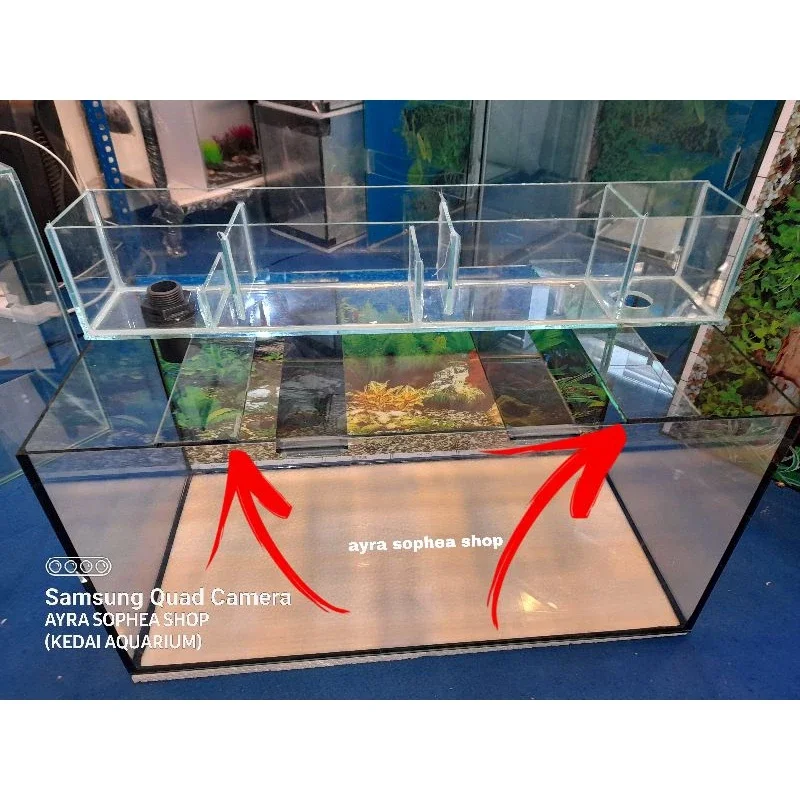 Tulang Kaca Aquarium/Aquarium Top Glass