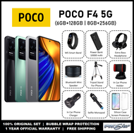 POCO F4 5G (6+128GB l 8+256GB) 120Hz AMOLED Display, Snapdragon 870 5G - 1 Year Xiaomi Malaysia Warranty
