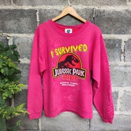 1998 Jurassic Park I survived the ride Sweatshirt