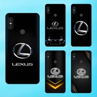 Redmi Note 5, Note 5 Pro Phone Case With Black Bezel Of Lexus Car Brand