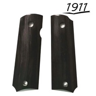 Purpleheart log 1911 Grips Natural wood blackwood handcrafted accessory