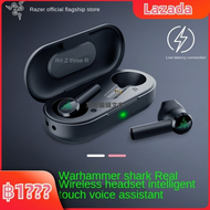 RAZER EARBUDS HAMMERHEAD TRUE WIRELESS Bluetooth 5.0 TWSหูฟังไร้สายเกมมิ่งหูฟังการเชื่อมต่อเวลาแฝงต่ำ