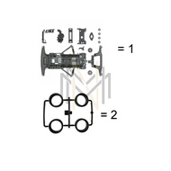 Tamiya 95239 CARBON REINFORCED SFM CHASSIS PACKAGE 12