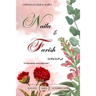 MOTON + PDF Kad Digital E card Pelbagai Majlis; KAHWIN | PERTUNANGAN | HARI LAHIR | AQIQAH | DOA SEL