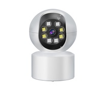 Smart CCTV Camera 4G&amp;WIFI Security Camera  360° WiFi CCTV Camera FHD 2 Dual lens AI Auto Tracking Indoor  CCTV Two Way Voice Color Night Vision