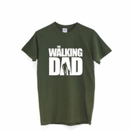 Walking Dad T-Shirt Zombie Show Fathers Day Gift