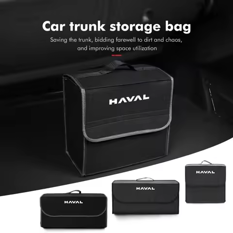 For Haval Car Trunk Storage Box Foldable Stowing Tidying Container Bag Jolion H6 F7 H9 H2 F7X F7H H5