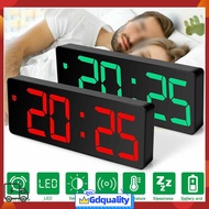 [JDZH] Alarm Clock LED Display Digital Mirror Alarm Clock Battery/USB Alarm Clock