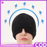 Gel Cold Headache Sleeping Eyeshade Migraine Relief Cap Gel Hot Cold Therapy for headache relief