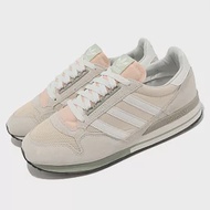 adidas 休閒鞋 ZX 500 粉橘 奶茶色 男鞋 復古 絨面 三葉草 愛迪達 GY1998