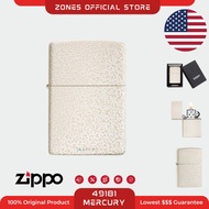 🇺🇸 Zippo 49181 Mercury Glass Matte Finish Windproof Lighter | 100% Original | Made in USA