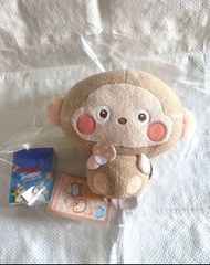 Monkichi 馬騮仔 扮蘑菇款毛公仔 monkeys 日版 Sanrio jaia 景品 現貨 mushrooms