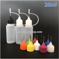 20ml White Opaque Dropper Bottle Needle Head For Storing Liquids Oils
