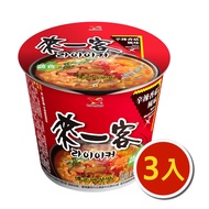 【統一】來一客辛辣香菇風味杯麵(69g*3入)