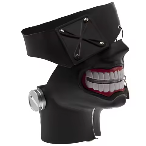 Kaneki Ken Cosplay Mask Halloween Party Prop Accessories Anime Cos Mask