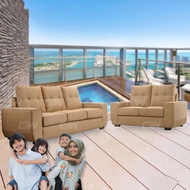 1 / 2 / 3 Seater Daejeon Sofa Fully Leather Sofa / Lounge Chair / Relax Sofa / Relax Chair / Leather