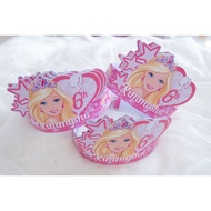 Barbie Kids Birthday Hat Birthday Party Headdress/
