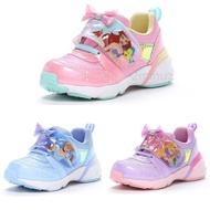 日本直送 Moonstar Moon Star 迪士尼 Disney 公主 princess 長髮公主 Rapunzel 美人魚 小魚仙 Ariel 灰姑娘 Cinderella 女童 閃燈 波鞋 L