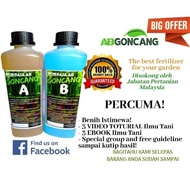 BAJA AB , BAJA AB GONCANG ; AB FERTILIZER (Baja fertigasi, hidroponik dan manual)
