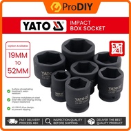 YATO 1PCS 3/4 inch Drive Impact Box Socket 19mm - 52mm CR-MO Heavy Duty Soket Impak Tahan Lasak Work