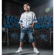 OLIVERKIDS - Boys and girls jersey 3-12 years NO 52 print Full Printing Women Girls Half Vintage Str