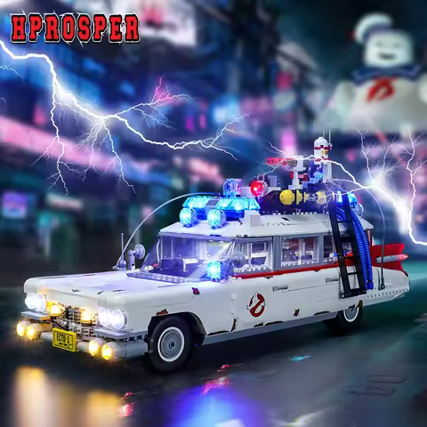 Hprosper 5V LED Light For lego 10274 Creator Expert Ghostbusters Configuration Decorative Lamp (Not 