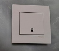施耐德白色20A單控開關