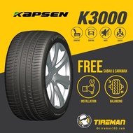 Kapsen K3000 16 17 18 19 20 Inch Tayar Tire (FREE INSTALLATION/Delivery) SABAH SARAWAK KL Selangor B