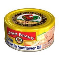 Ayam Brand Tuna Chunks Sunflower Oil