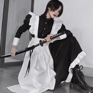 Promo / Terlaris Costume Costum Cosplay Baju Maid Panjang / Maid Oufit 19 Cowok / Cewek / Male Maid