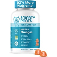 artyPants Lelaki Remaja Multivitamin Gummies - Formula Diperbaiki: ga 3 (DHA/EPA), Vitamin D3, C, Vi