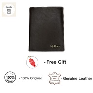 Kickers Mens short wallet / fold wallet with Coin Pocket / Card Holder/ Leather / Dompet lelaki