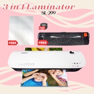 QUAFF 3-in-1 A4 Laminating machine (max laminate 125mic)SL-299