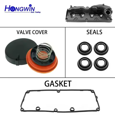 SET 03L103469R 03L103469F Valve Cover Gasket Steal For Engine 2.0 TDI Audi A4 8K S4 Avant B8 A5 SEAT