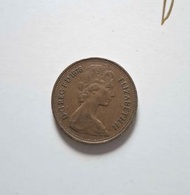 英國 1978年 2 New Pence 硬幣 舊版兩便士銀仔