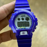 💯 BAPE Purple Kid Cudi 𝗣𝗿𝗲𝗺𝗶𝘂𝗺 𝗕𝗮𝗰𝗸𝗰𝗮𝘀 G SHOCK Cermin Kaca Dw6900 Limited Crazy Color Jam Tangan Lel