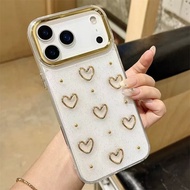 3D INS Flower Phone Case For iPhone 17 16 ProMax 17Air 16 15 14 13 12 11 Shockproof Protect Casing