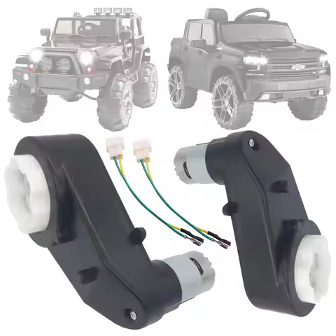 2Pcs 12V 24V 40000RPM High Speed RS550 Drive Motor Gearbox,Replacement for Children ´s Riding Jeep S