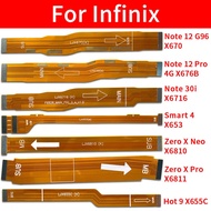 Main Flex Cable For Infinix Hot 8 X650 Hot 9 X655C Note 12 G96 X670 Note 12 Pro X676B Connect Mainbo