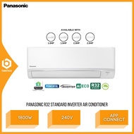 Panasonic Standard Inverter R32 Air Conditioner Aircond 4 Star Rating Eco Mode 1.0-2.5HP CSPU9AKH Pe