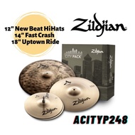 Zildjian A Zildjian ACITYP248  Cymbal Set - City Pack ( ACITYP248 )