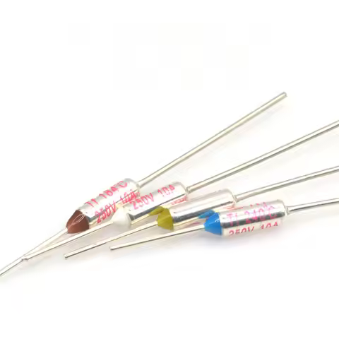 10Pcs TF Thermal Fuse RY 10A 250V Temperature 72C 77C 98C 110C 133C 135C 142C 157C 162C 170C 185C 19